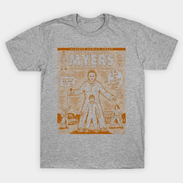 SLASHER MYERS LINES T-Shirt by Firebrander